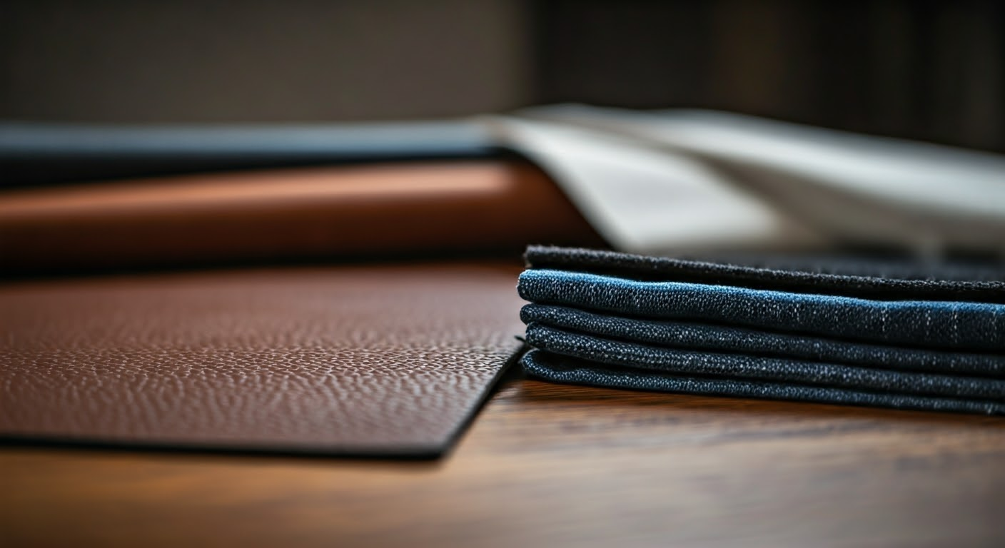 Close-up of pet-friendly fabrics