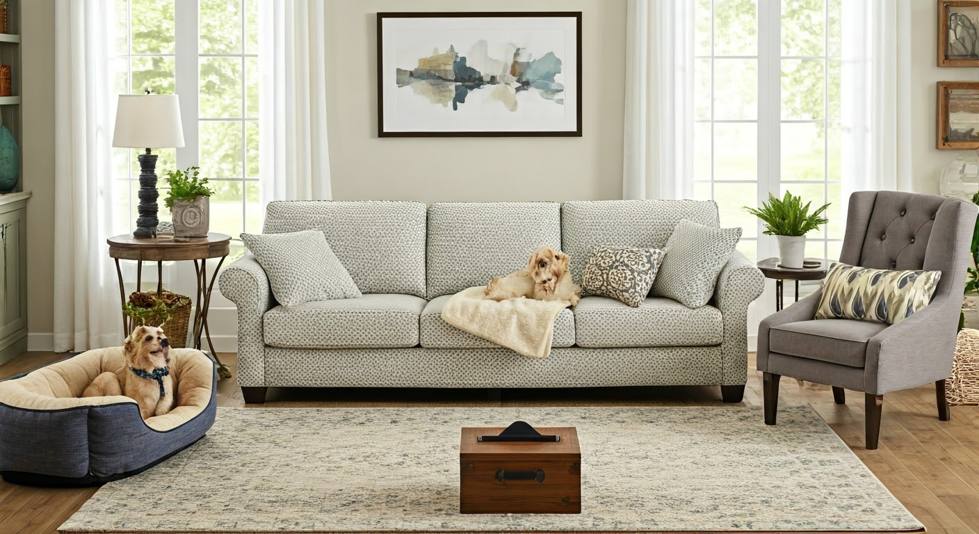 Variety of pet-friendly furniture