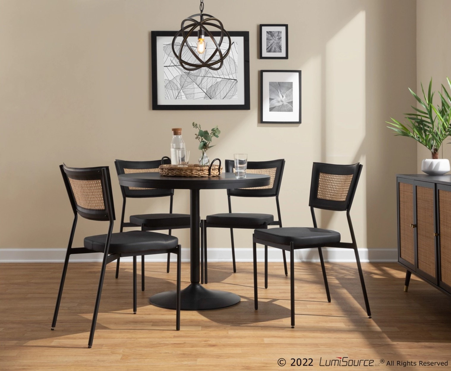 LumiSource Rattan Tania Dining Chair