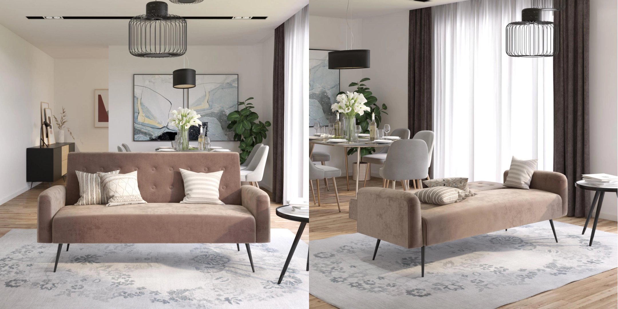 Novogratz Stevie Futon