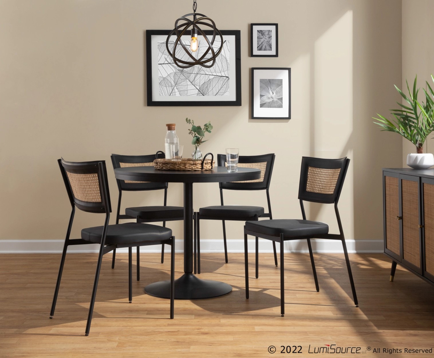 LumiSource Rattan Tania Dining Chair