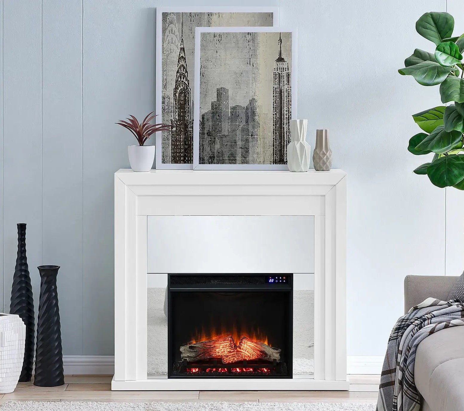 Southam Touch Screen Fireplace