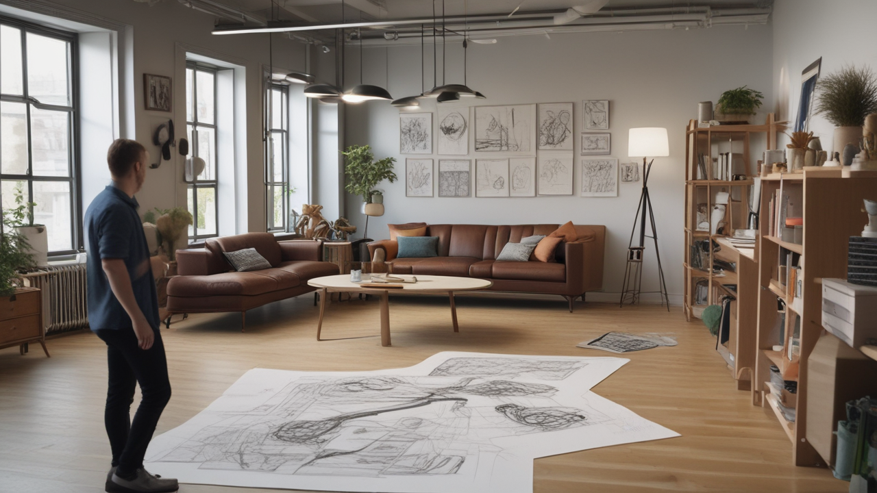 Designer balancing form and function