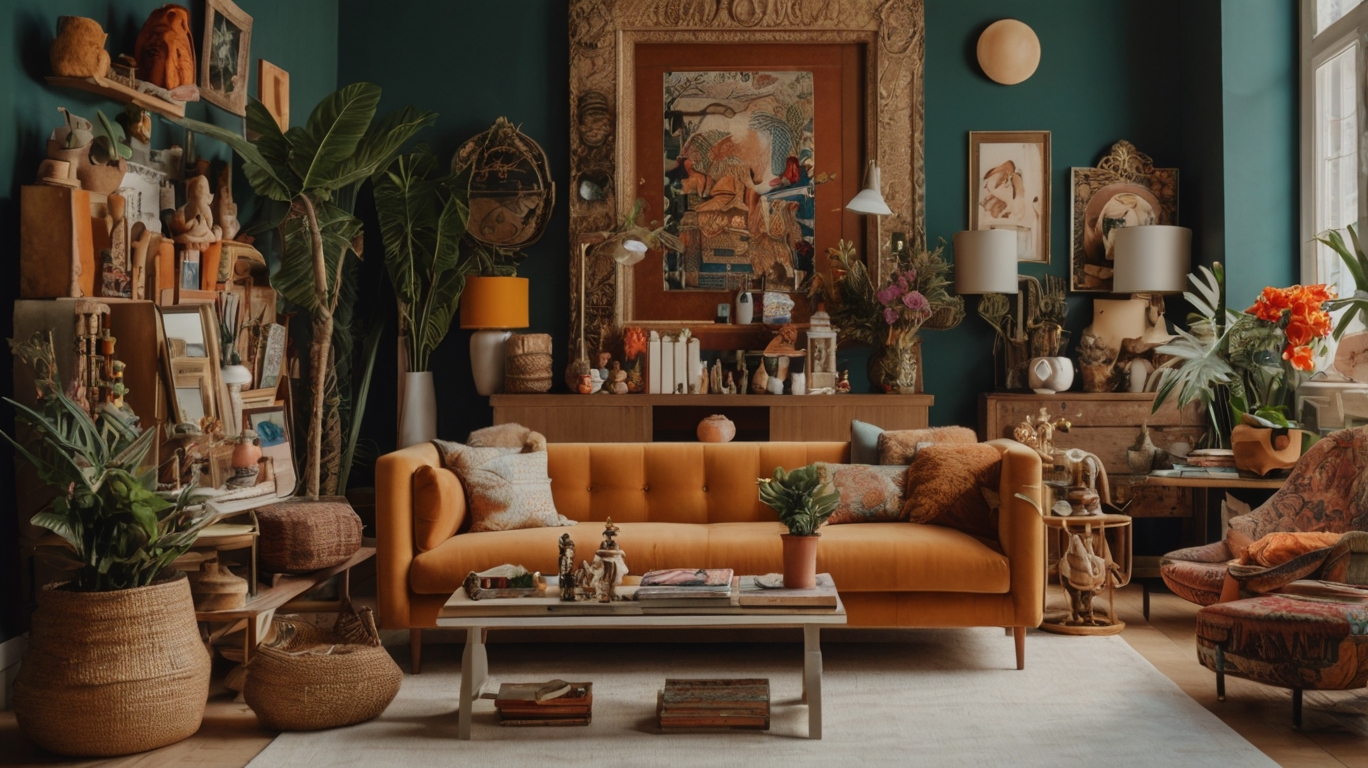 Over-accessorized room