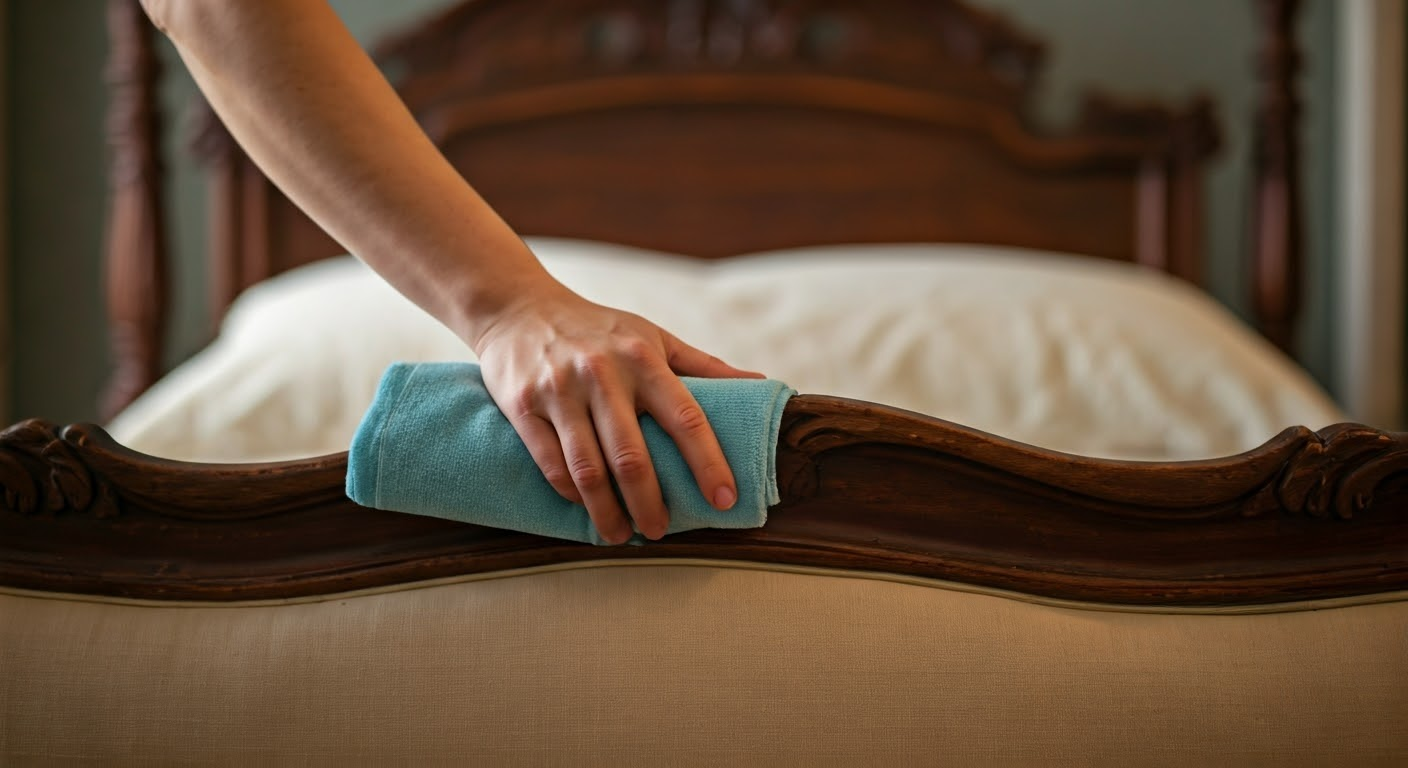 Caring for an antique bed