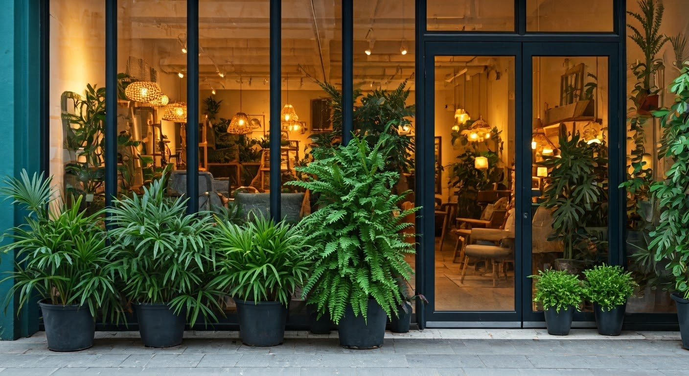 Eco-friendly furniture store