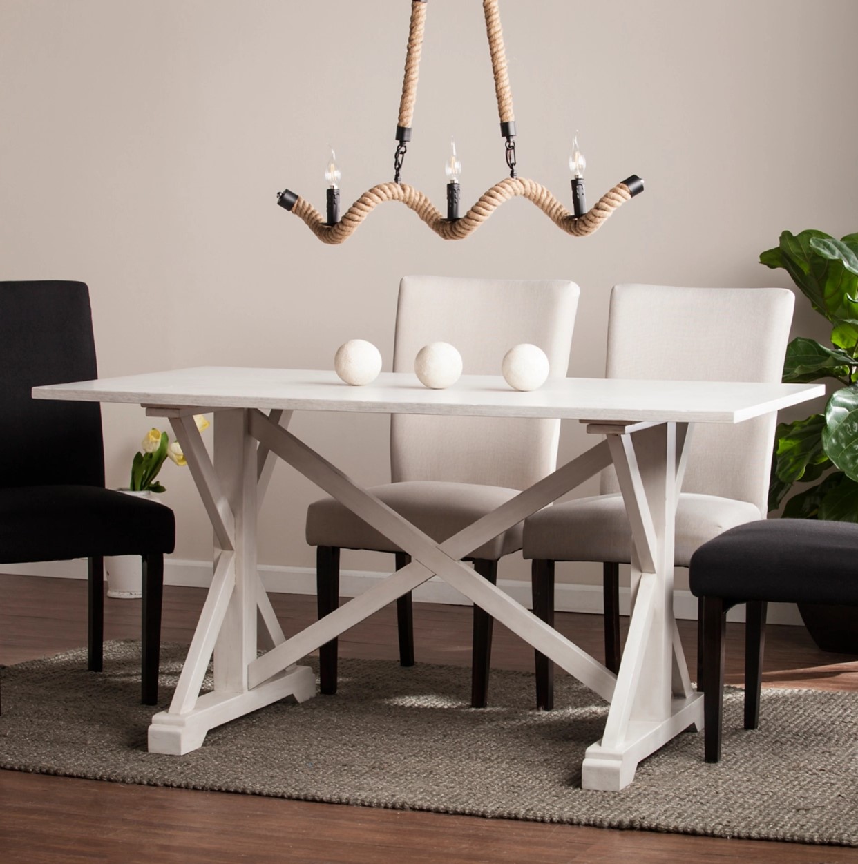 Southern Enterprises Furniture Leshire Dining Table by Ashley Furniture