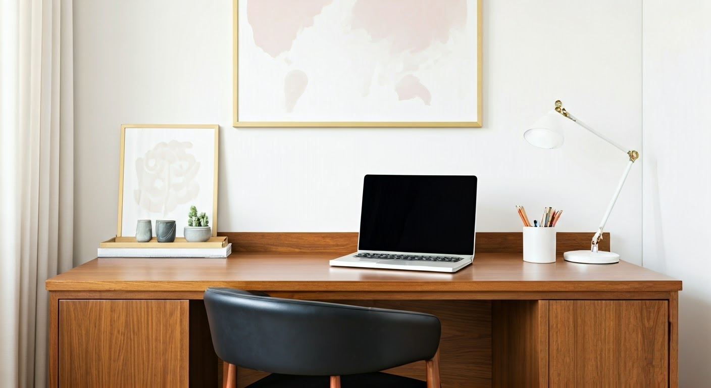 Stylish and functional home office