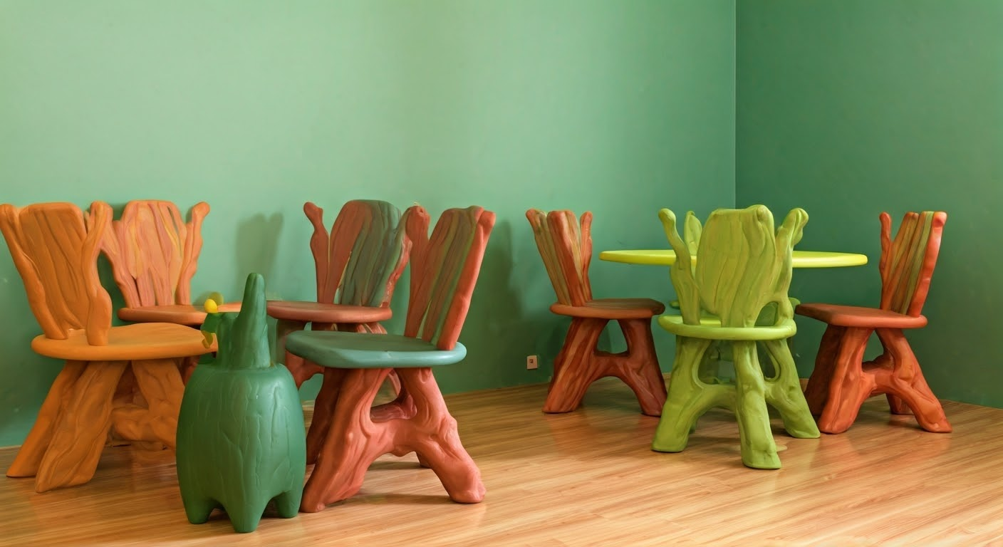 Whimsical nature-inspired furniture
