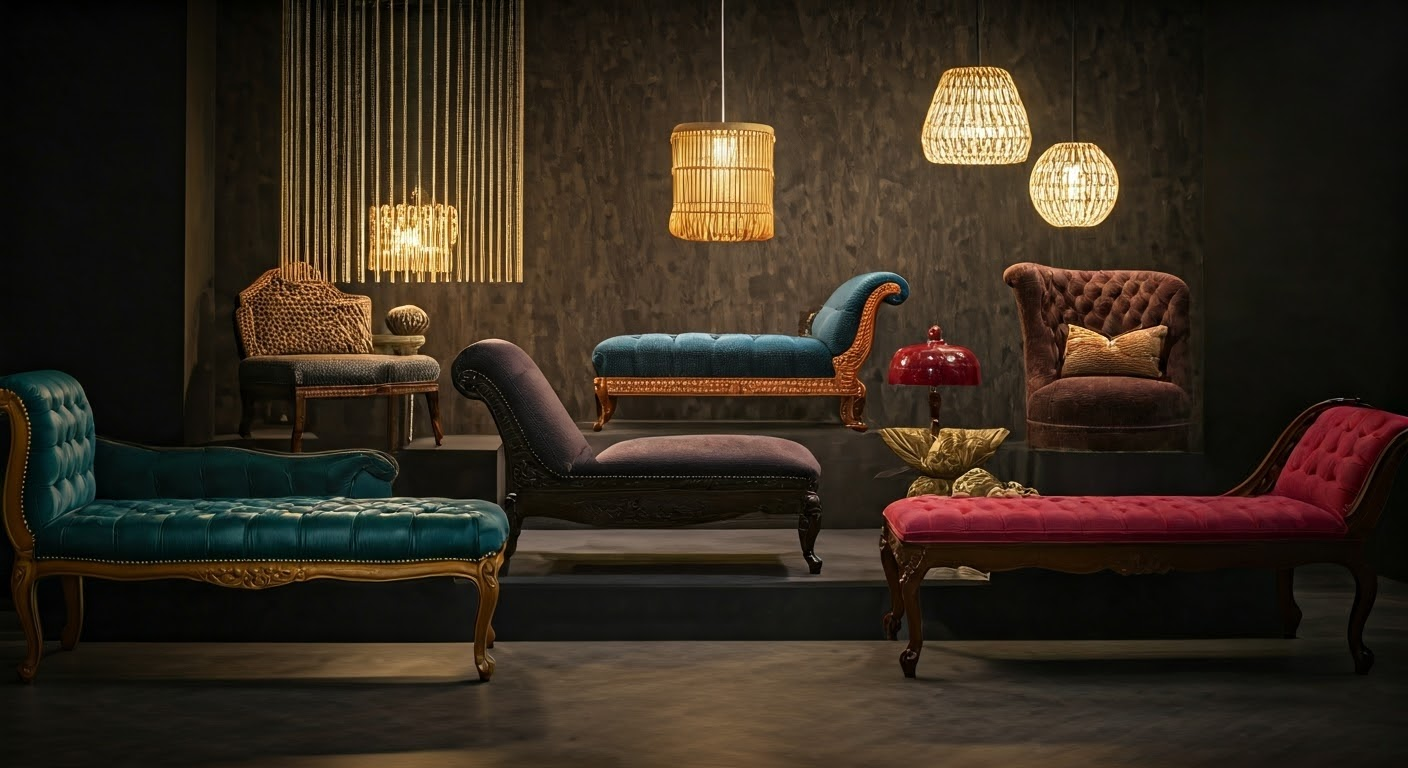 Chaise lounge styles for decor